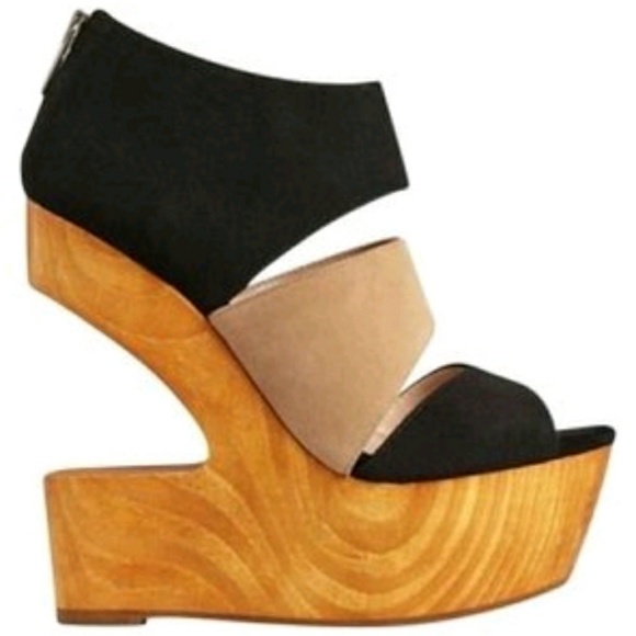 Dolce Vita Shoes - Sale!!Dolce Vita Clunky Cut Out Wood Heel Platform